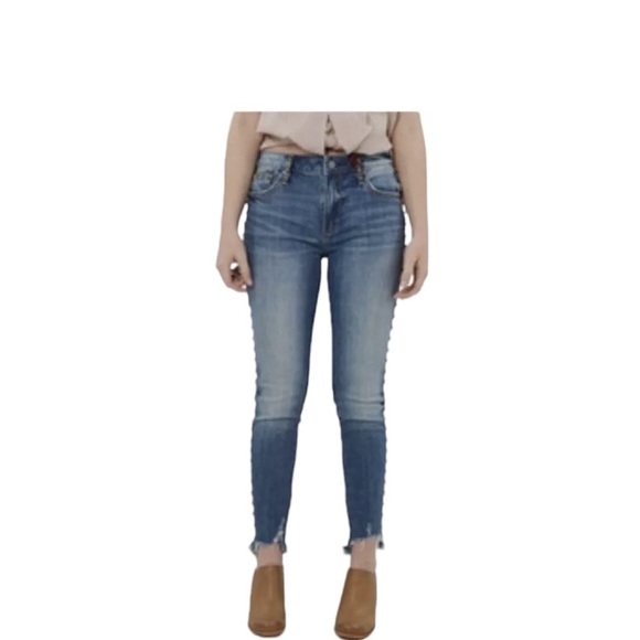 Driftwood jeans Fringe studded skinny leg Women’s Denim - Picture 2 of 10